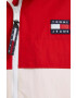Tommy Jeans Яке в червено с преходна изолация - Pepit.bg