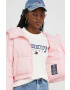 Tommy Jeans Яке в розово със зимна изолация - Pepit.bg