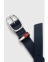 Tommy Jeans Кожен колан дамски в тъмносиньо - Pepit.bg
