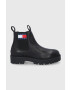 Tommy Jeans Кожени боти челси - Pepit.bg