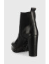 Tommy Jeans Кожени боти челси Essentials High Heel Boot - Pepit.bg