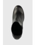 Tommy Jeans Кожени боти челси Essentials High Heel Boot - Pepit.bg