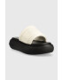 Tommy Jeans Кожени чехли VOLUME SANDAL в бежово с платформа EN0EN02076 - Pepit.bg
