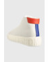 Tommy Jeans Кожени кецове TJM OUTSOLE MID CUT в бяло EM0EM01218 - Pepit.bg