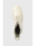Tommy Jeans Кожени кубинки Fashion Lace Up в бежово с платформа - Pepit.bg