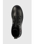 Tommy Jeans Кожени кубинки Tamy Higher 3A - Zip Up в черно с платформа - Pepit.bg