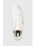 Tommy Jeans Кожени маратонки City Leather Cupsole в бяло - Pepit.bg