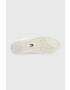Tommy Jeans Кожени маратонки BASKET CUPSOLE в бяло EM0EM01194 - Pepit.bg