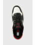 Tommy Jeans Кожени маратонки BASKET LEATHER в червено EM0EM01162 - Pepit.bg