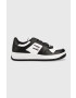 Tommy Jeans Кожени маратонки BASKET LEATHER в черно EM0EM01165 - Pepit.bg