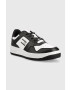Tommy Jeans Кожени маратонки BASKET LEATHER в черно EM0EM01165 - Pepit.bg