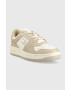 Tommy Jeans Кожени маратонки BASKET LEATHER в черно EM0EM01165 - Pepit.bg