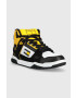 Tommy Jeans Кожени маратонки Em0em01108 Mid Cut Droid в жълто - Pepit.bg