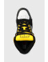 Tommy Jeans Кожени маратонки Em0em01108 Mid Cut Droid в жълто - Pepit.bg