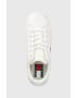 Tommy Jeans Кожени маратонки Flatform Ess в бяло - Pepit.bg
