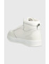 Tommy Jeans Кожени маратонки Leather Basket Midcut в бяло - Pepit.bg