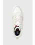 Tommy Jeans Кожени маратонки Leather Basket Midcut в бяло - Pepit.bg