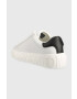 Tommy Jeans Кожени маратонки LEATHER OUTSOLE в бяло EM0EM01159 - Pepit.bg