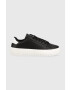 Tommy Jeans Кожени маратонки LEATHER OUTSOLE в черно EM0EM01159 - Pepit.bg