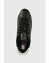 Tommy Jeans Кожени маратонки LEATHER OUTSOLE в черно EM0EM01159 - Pepit.bg