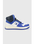 Tommy Jeans Кожени маратонки MID CUT BASKET в синьо EM0EM01164 - Pepit.bg