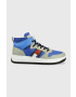 Tommy Jeans Кожени маратонки Mid Pop Basket - Pepit.bg