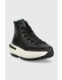 Tommy Jeans Кожени маратонки Min Run Cleat в черно - Pepit.bg