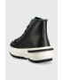 Tommy Jeans Кожени маратонки Min Run Cleat в черно - Pepit.bg