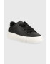 Tommy Jeans Кожени маратонки NEW CUPSOLE LEATHER в черно EN0EN02137 - Pepit.bg