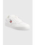 Tommy Jeans Кожени маратонки RETRO LEATHER в бяло EM0EM01190 - Pepit.bg