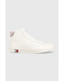 Tommy Jeans Кожени маратонки Varisty Mid Wmns - Pepit.bg