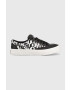 Tommy Jeans Кожени маратонки Virgil Leather Logo Print в черно - Pepit.bg