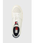 Tommy Jeans Кожени маратонки VULCANIZED ESS в бяло EM0EM01106 - Pepit.bg