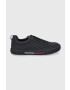 Tommy Jeans Кожени обувки в черно - Pepit.bg