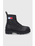 Tommy Jeans Кожени обувки - Pepit.bg