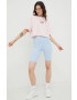 Tommy Jeans Къси панталони с апликация с висока талия - Pepit.bg