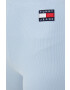Tommy Jeans Къси панталони с апликация с висока талия - Pepit.bg