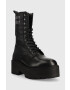 Tommy Jeans Кубинки в черно с платформа - Pepit.bg