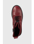 Tommy Jeans Кубинки Flatform Padded Boot в бордо с платформа - Pepit.bg