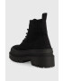 Tommy Jeans Кубинки Foxing Boot в черно с платформа - Pepit.bg