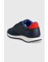 Tommy Jeans Маратонки EM0EM01136 LEATHER RUNNER в тъмносиньо - Pepit.bg
