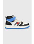 Tommy Jeans Маратонки Mid Cut Basket в черно - Pepit.bg