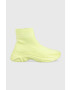 Tommy Jeans Маратонки SOCK BOOT MONOCOLOR в зелено - Pepit.bg