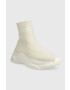 Tommy Jeans Маратонки SOCK BOOT MONOCOLOR в бежово - Pepit.bg