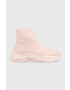 Tommy Jeans Маратонки SOCK BOOT MONOCOLOR в розово - Pepit.bg