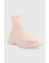 Tommy Jeans Маратонки SOCK BOOT MONOCOLOR в розово - Pepit.bg