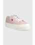 Tommy Jeans Ниски кецове FLATFORM в розово EN0EN02173 - Pepit.bg