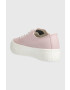 Tommy Jeans Ниски кецове FLATFORM в розово EN0EN02173 - Pepit.bg