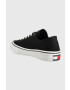 Tommy Jeans Ниски кецове SKATE CANVAS ESS в черно EM0EM01175 - Pepit.bg