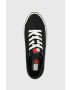 Tommy Jeans Ниски кецове SKATE CANVAS ESS в черно EM0EM01175 - Pepit.bg